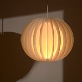 HAVSFJÄDER Pendant lamp shade, white, 42 cm