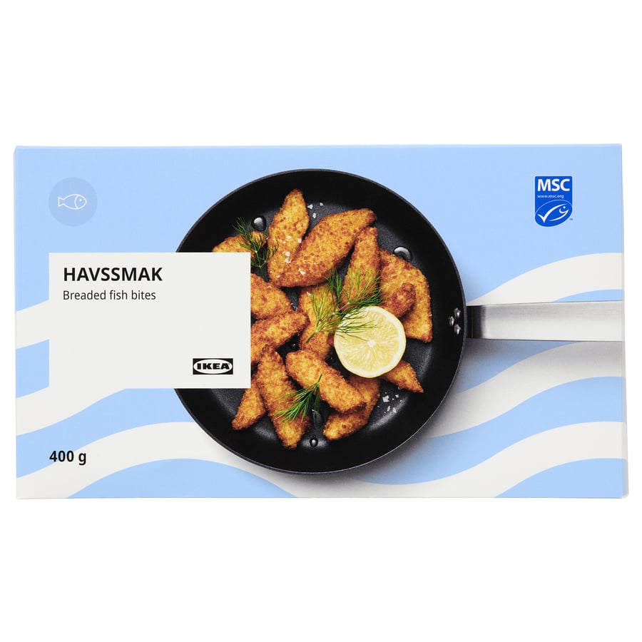 HAVSSMAK breaded fish bites, MSC certified frozen, 400 g IKEA