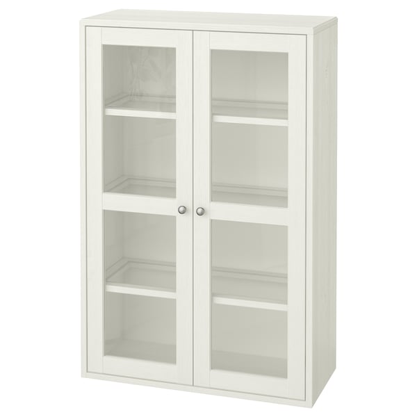 HAVSTA white, Glassdoor 81x35x123 cm IKEA