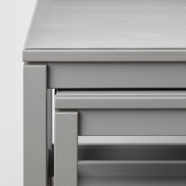 HAVSTA nest of tables, set of 2, grey IKEA