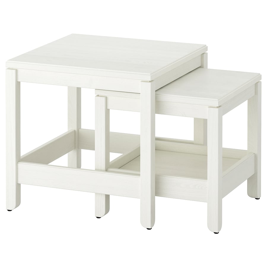 HAVSTA white, Nest of tables, set of 2 IKEA