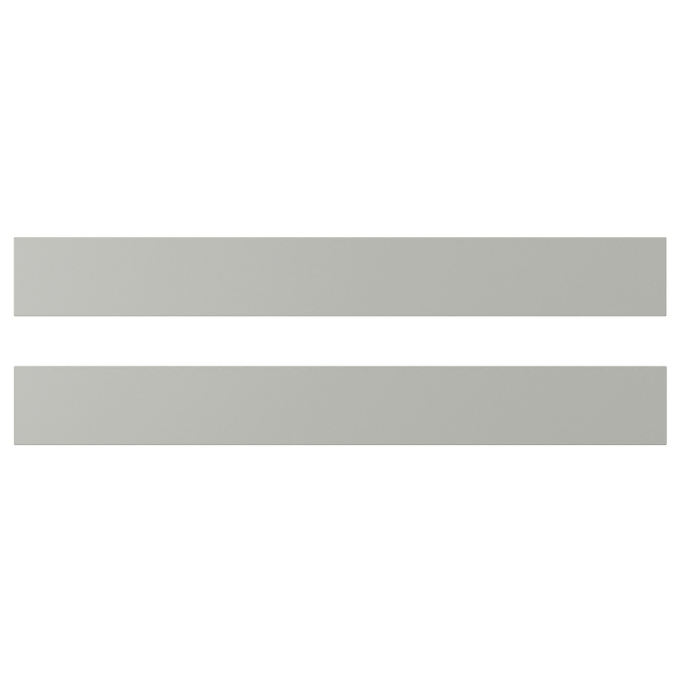 HAVSTORP Drawer front - light grey 80x10 cm
