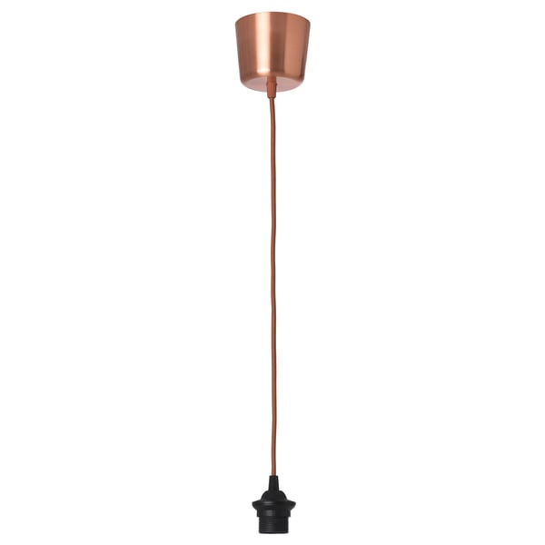 HEMMA textile, copper-colour, Cord set - IKEA