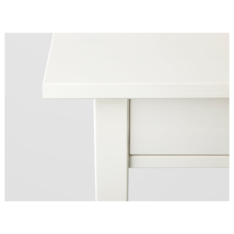 HEMNES white stain, Bedside table, 46x35 cm IKEA