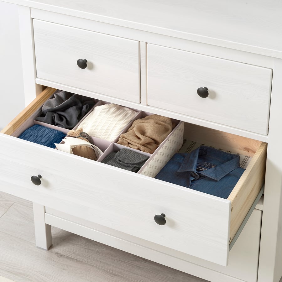 HEMNES white stained, Chest of 4 drawers IKEA