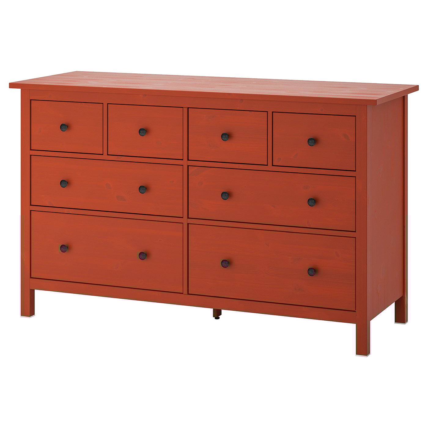 Hemnes Chest Of 8 Drawers Red Brown Ikea