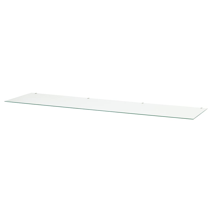 HEMNES glass top, transparent, 159x50 cm IKEA