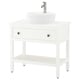 HEMNES / TÖRNVIKEN Open wsh-stnd w drw/wash-basin/tap, white, 82x48x90 cm