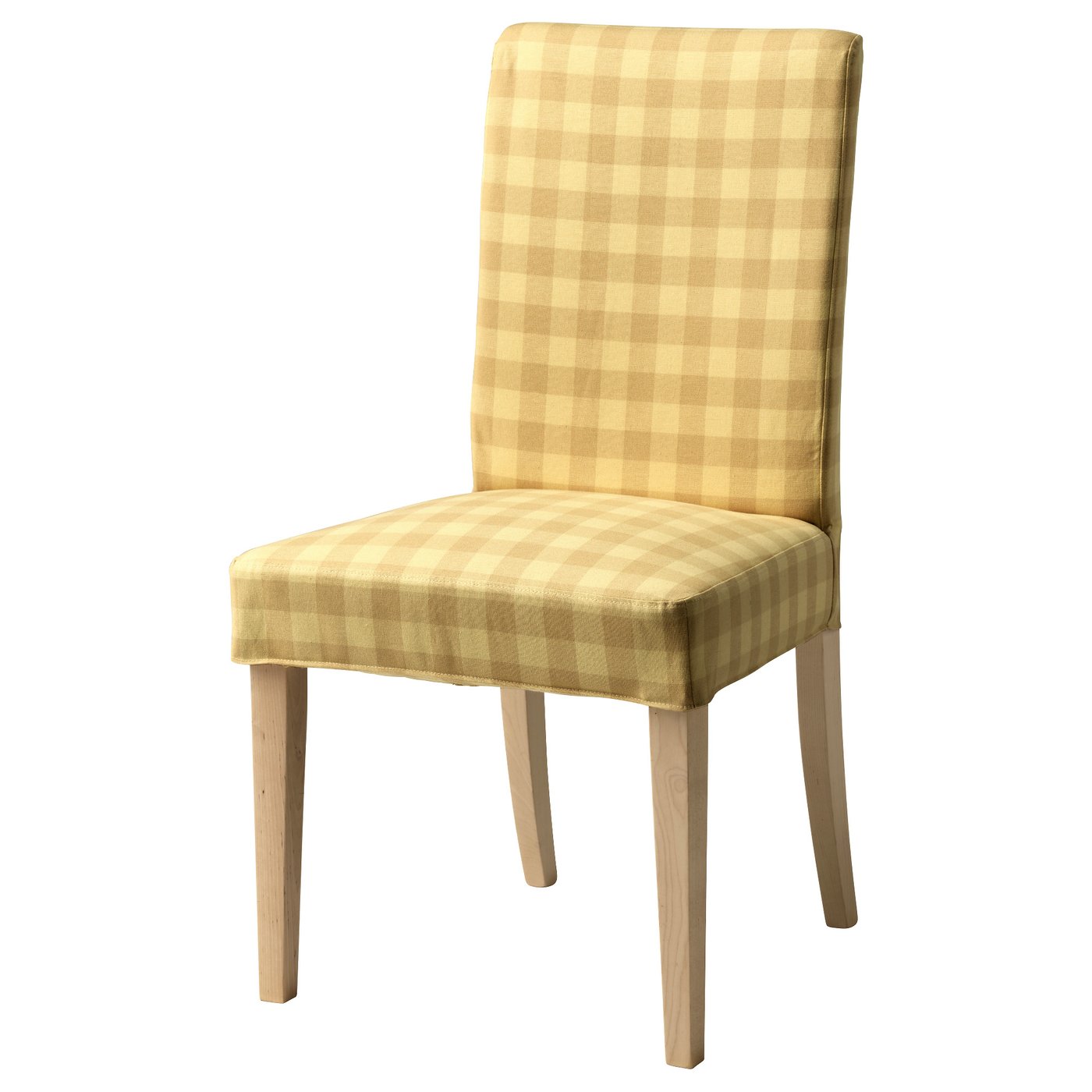 HENRIKSDAL Chair Birch/skaftarp yellow IKEA