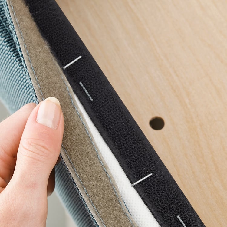 HENRIKSDAL Finnsta turquoise, Chair cover IKEA