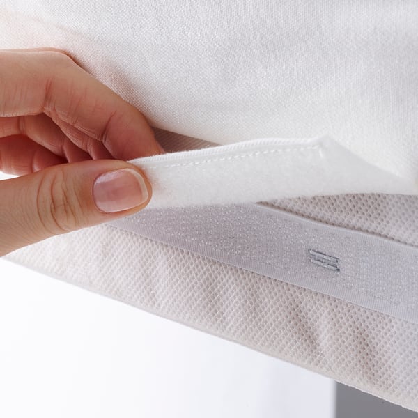 HENRIKSDAL Blekinge white, Chair cover, long IKEA