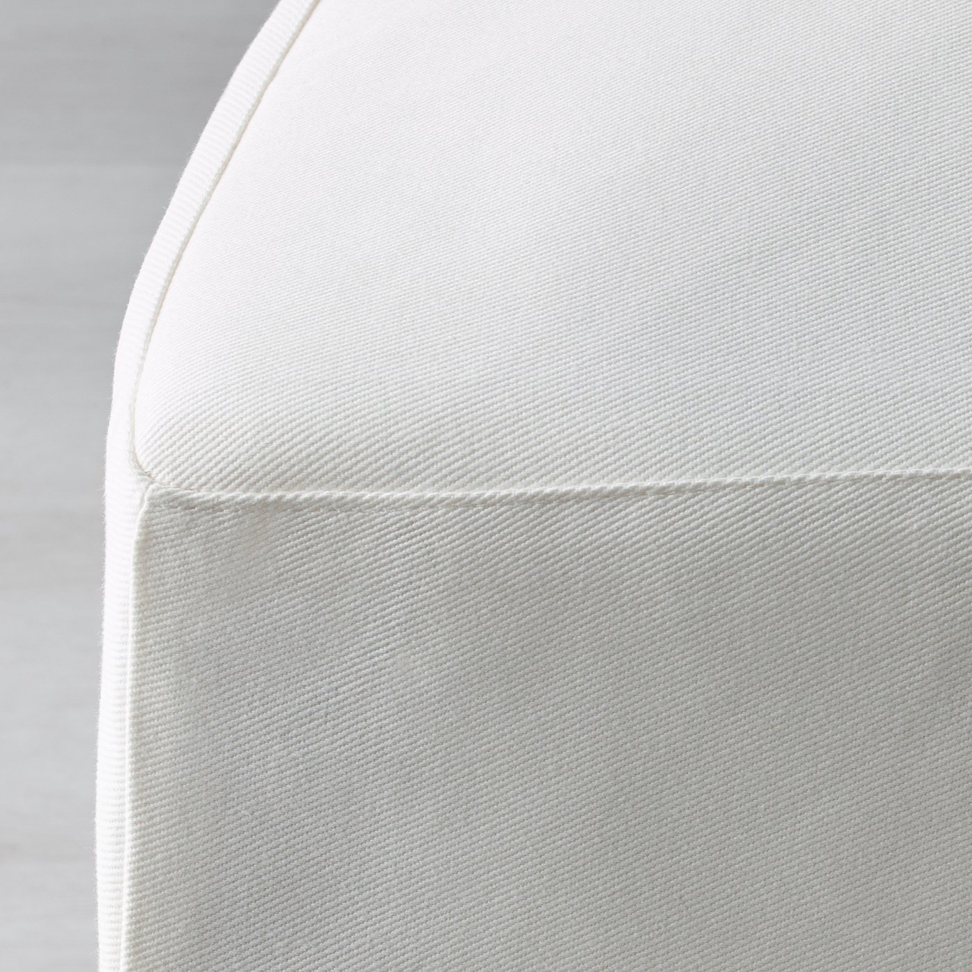 HENRIKSDAL Blekinge white, Chair cover, long IKEA