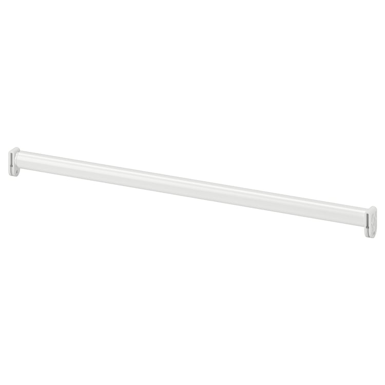 HJÄLPA adjustable clothes rail, white, 60100 cm IKEA