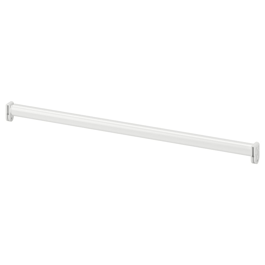 HJÄLPA adjustable clothes rail, white, 60100 cm IKEA