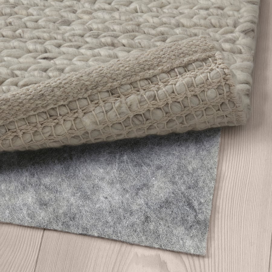 HJORTSVANG rug, handmade/offwhite, 160x230 cm IKEA