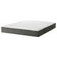 HÖVÅG Pocket sprung mattress, medium firm/dark grey, Standard Double