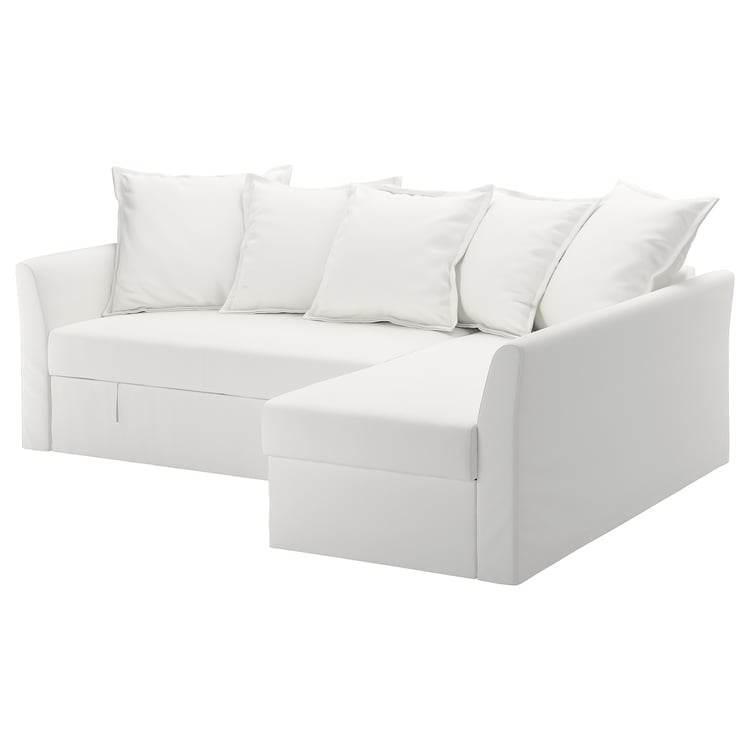 HOLMSUND Gräsbo white, Corner sofabed IKEA