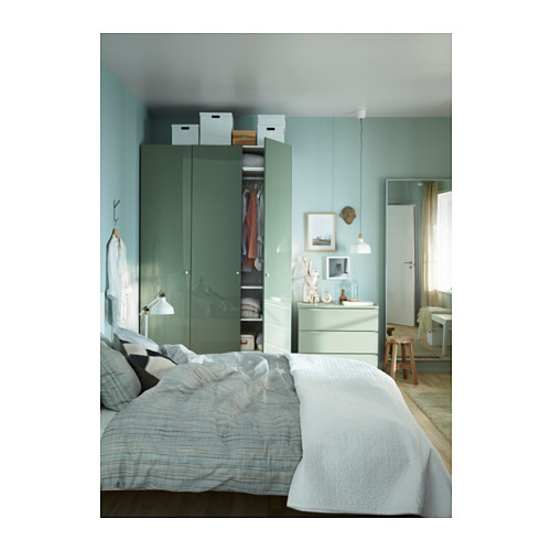 HOVET Mirror Aluminium 78 x 196 cm IKEA