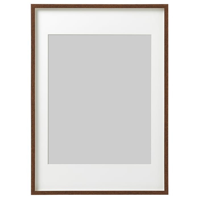 HOVSTA medium brown, Frame, 50x70 cm IKEA