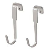 HULTARP Hook, nickel-plated, 11 cm
