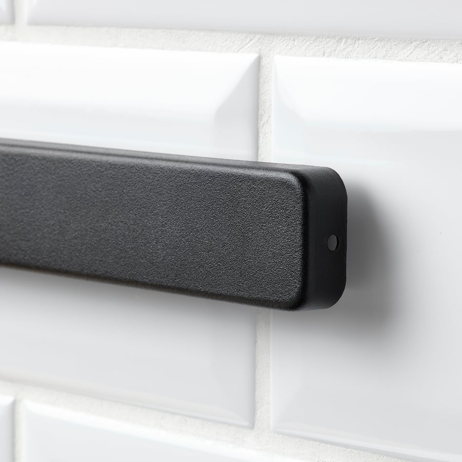 HULTARP knife rack, black, 38 cm IKEA