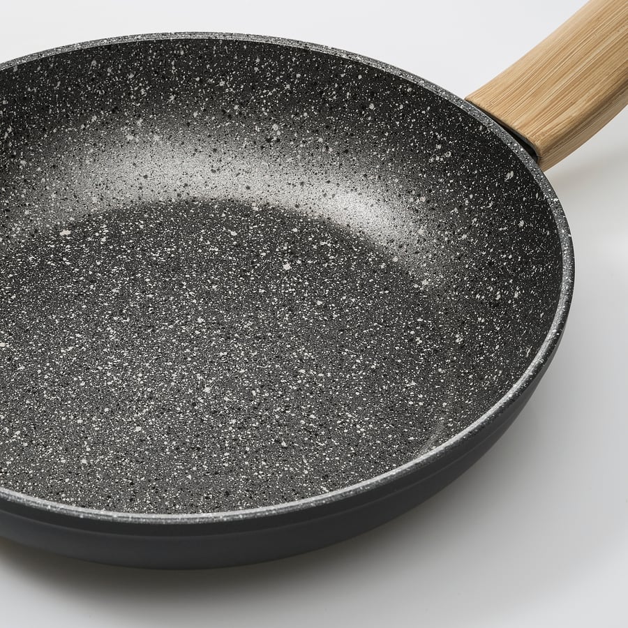 HUSKNUT Frying pan, black, 28 cm IKEA