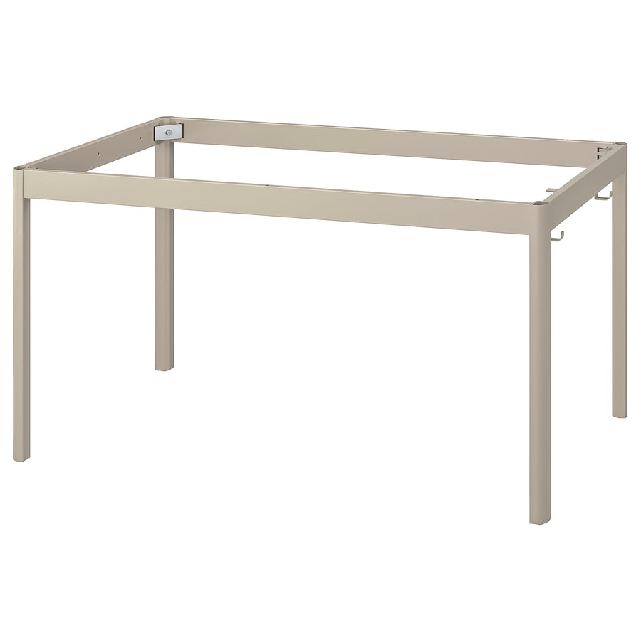 IDÅSEN underframe for table top, beige, 139x69x72 cm IKEA