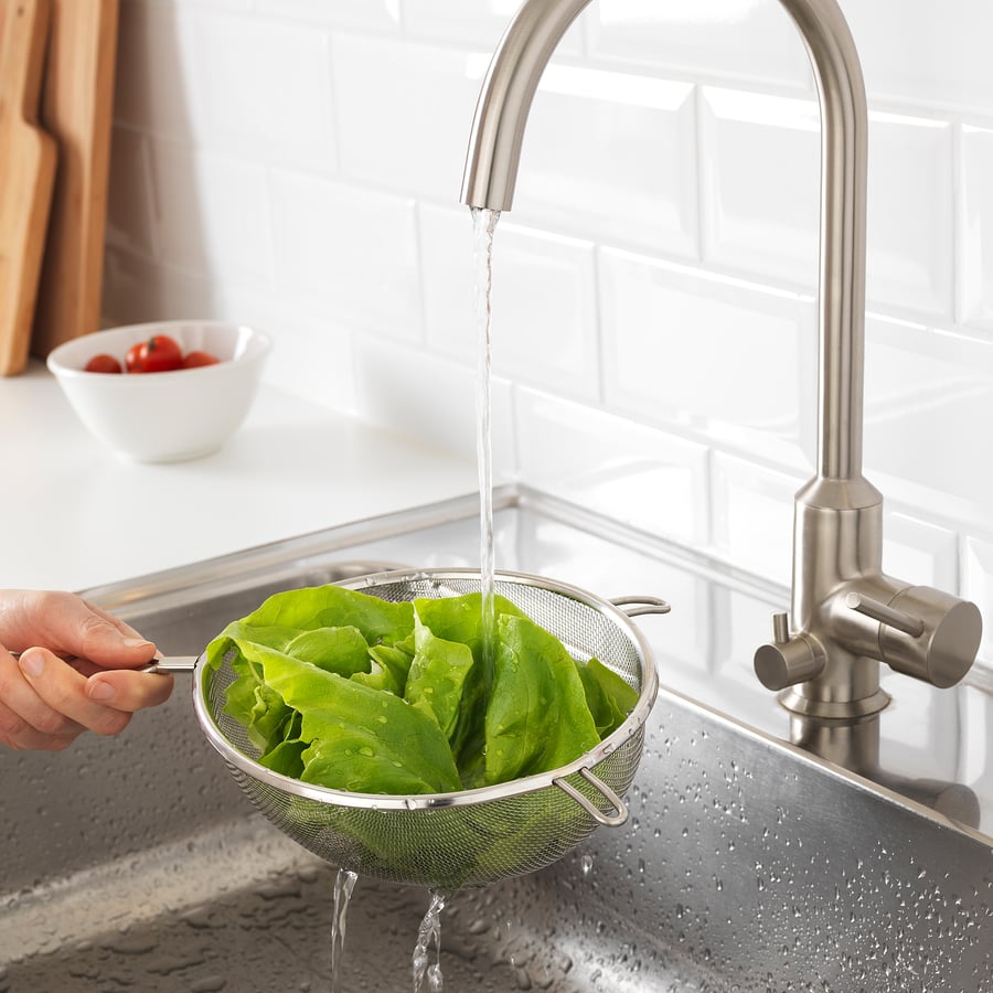 IDEALISK strainer, stainless steel, 20 cm IKEA