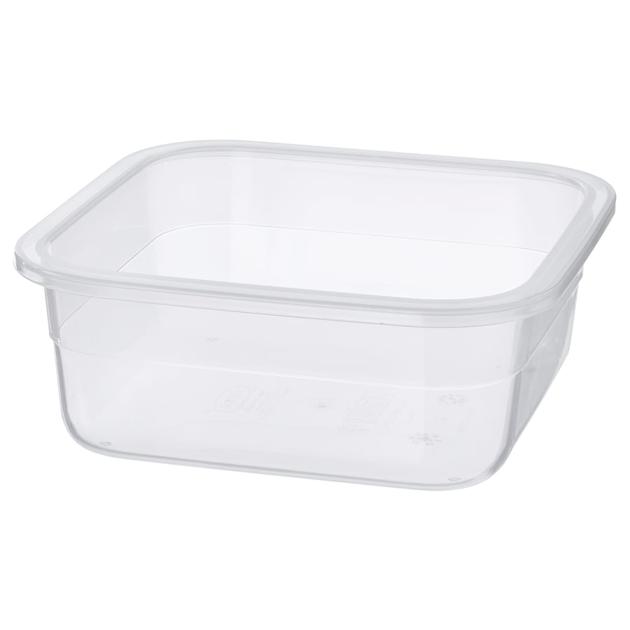 IKEA 365+ food container, square/plastic, 750 ml IKEA