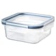 IKEA 365+ Food container with lid, square/plastic, 750 ml