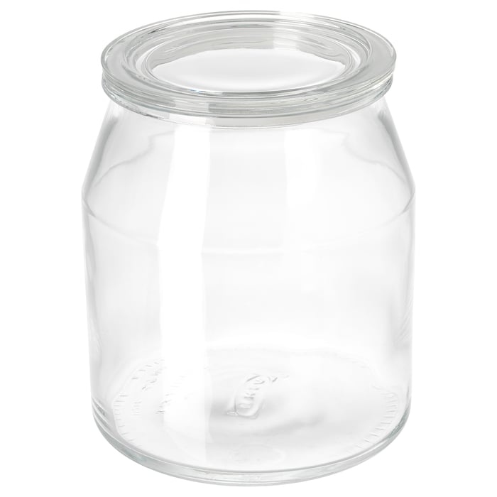 IKEA 365+ jar with lid, glass, 3.3 l IKEA