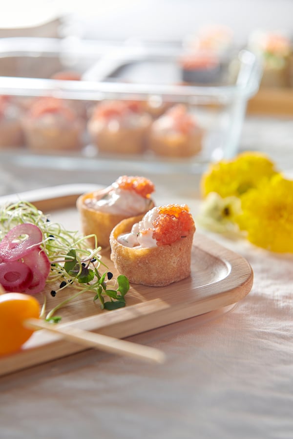 IKEA 365+ lid, rectangular/bamboo IKEA