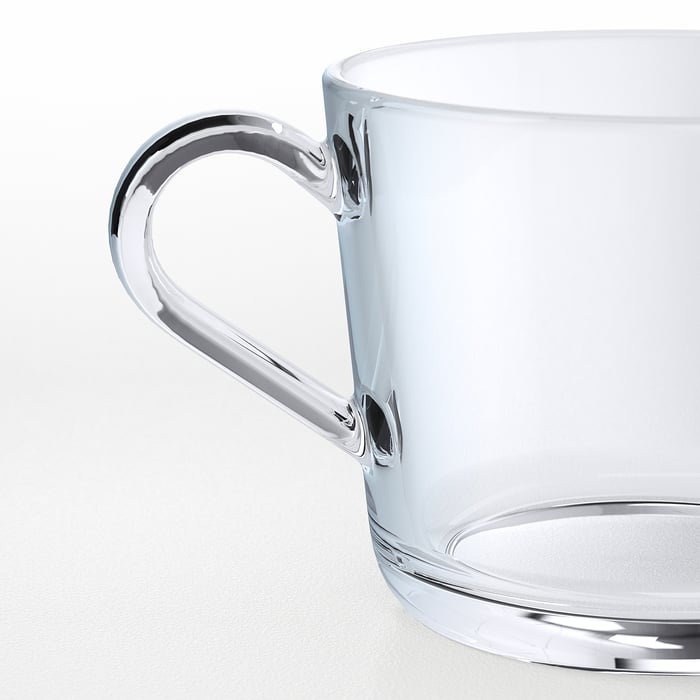 IKEA 365+ clear glass, Mug, 24 cl IKEA