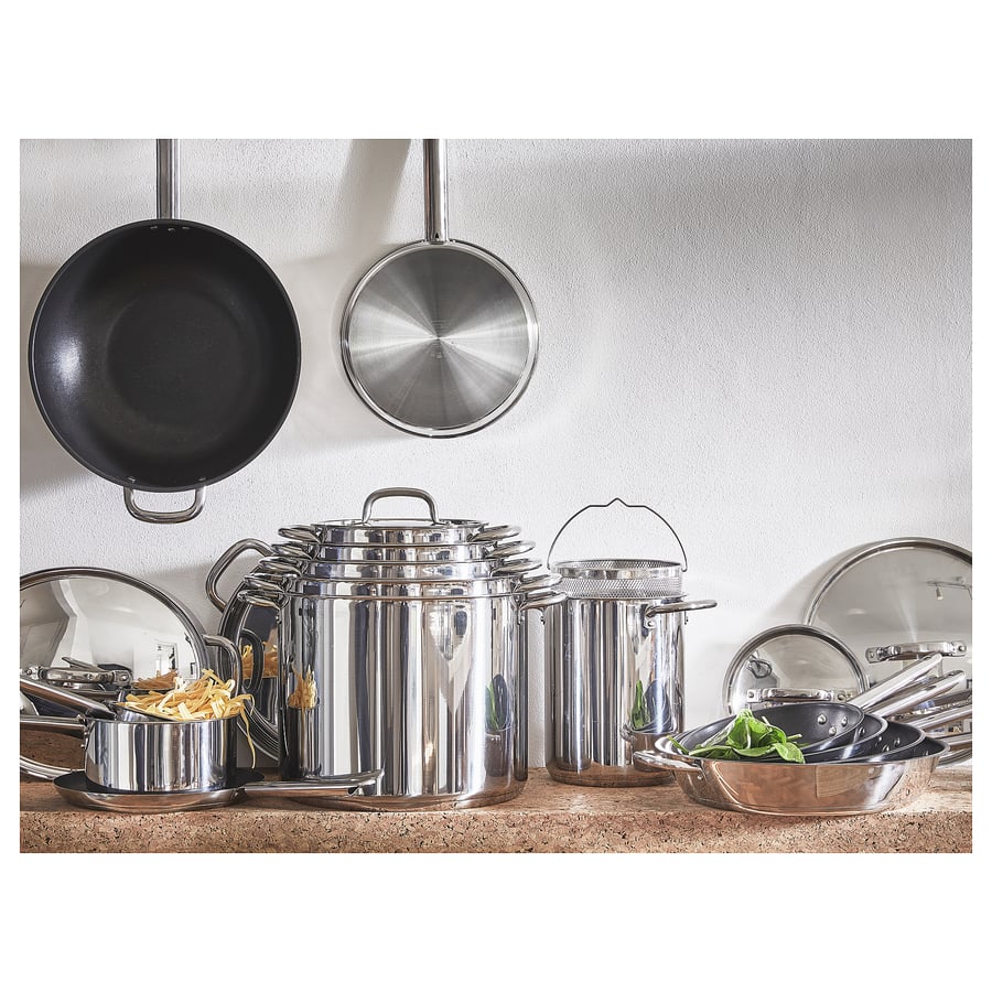IKEA 365+ pot with lid, stainless steel, 5.0 l IKEA