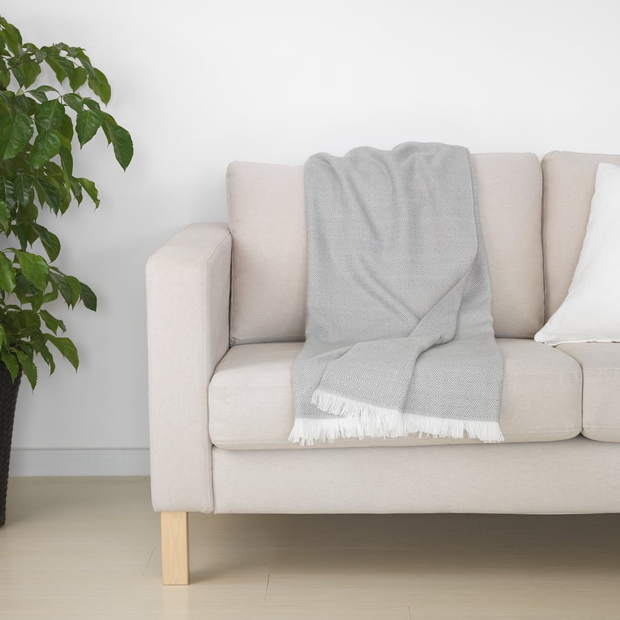 INGUNN grey, Throw IKEA