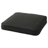 JÄRPÖN Cover for chair cushion, outdoor anthracite, 44x44 cm