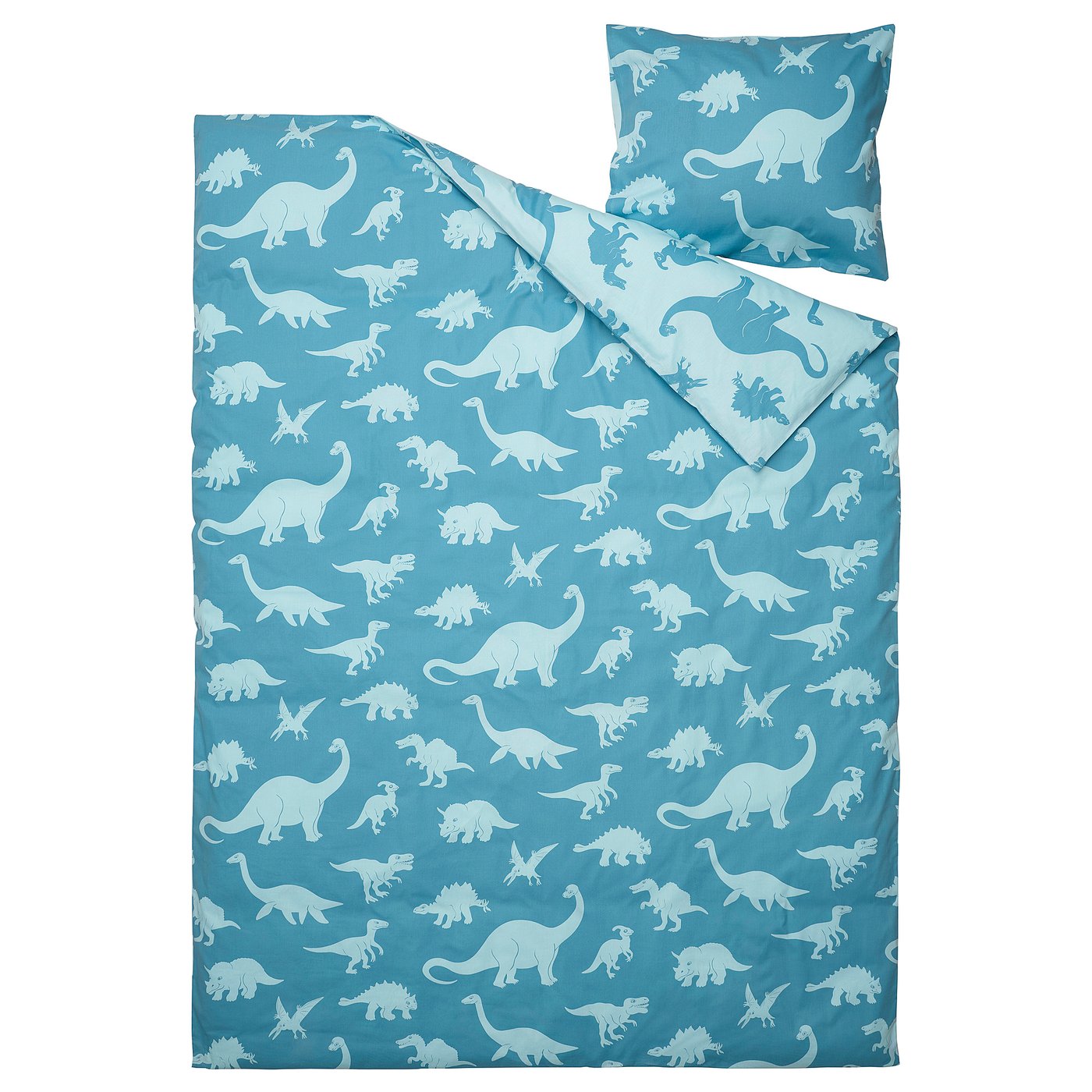JÄTTELIK Duvet cover and pillowcase 