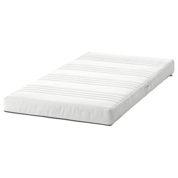 JÄTTETRÖTT Pocket spring mattress for cot, white, 70x140x11 cm