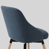 JANOLOF Swivel chair, Gunnared blue