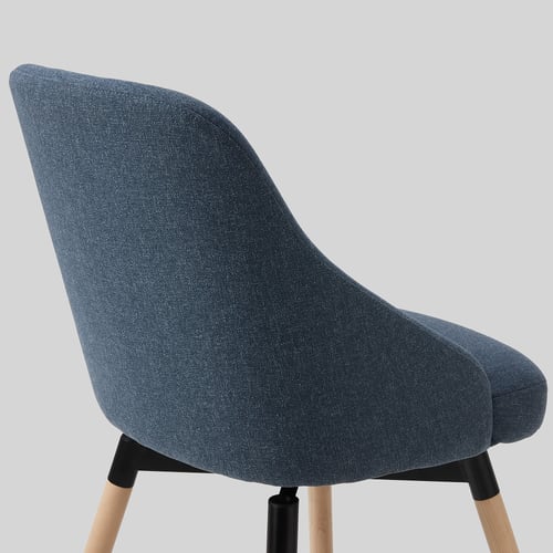 JANOLOF swivel chair, Gunnared blue IKEA