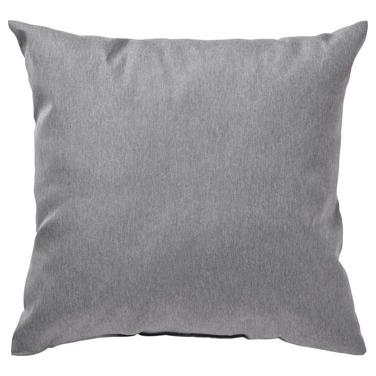 KÄRLEKSGRÄS cushion, grey, 40x40 cm IKEA