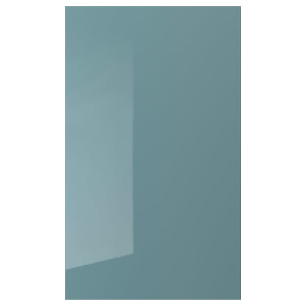 Kallarp Door High Gloss Grey Turquoise Ikea