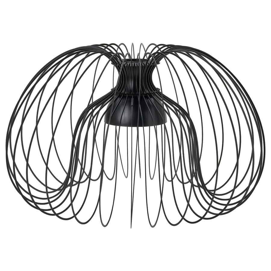 KALLFRONT black, metal pendant lamp shade, 52 cm IKEA
