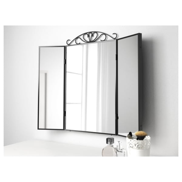 KARMSUND black, Table mirror, 80x74 cm IKEA