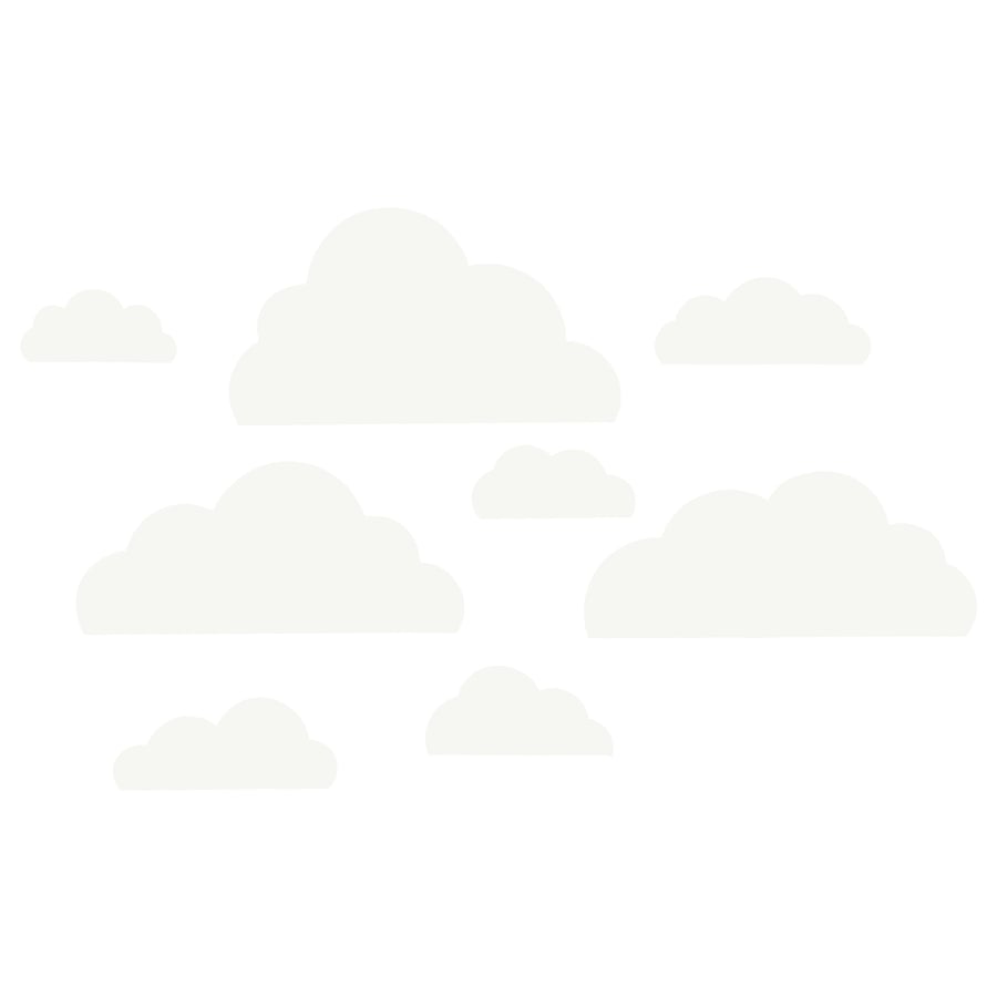 KINNARED cloud, Decoration stickers IKEA