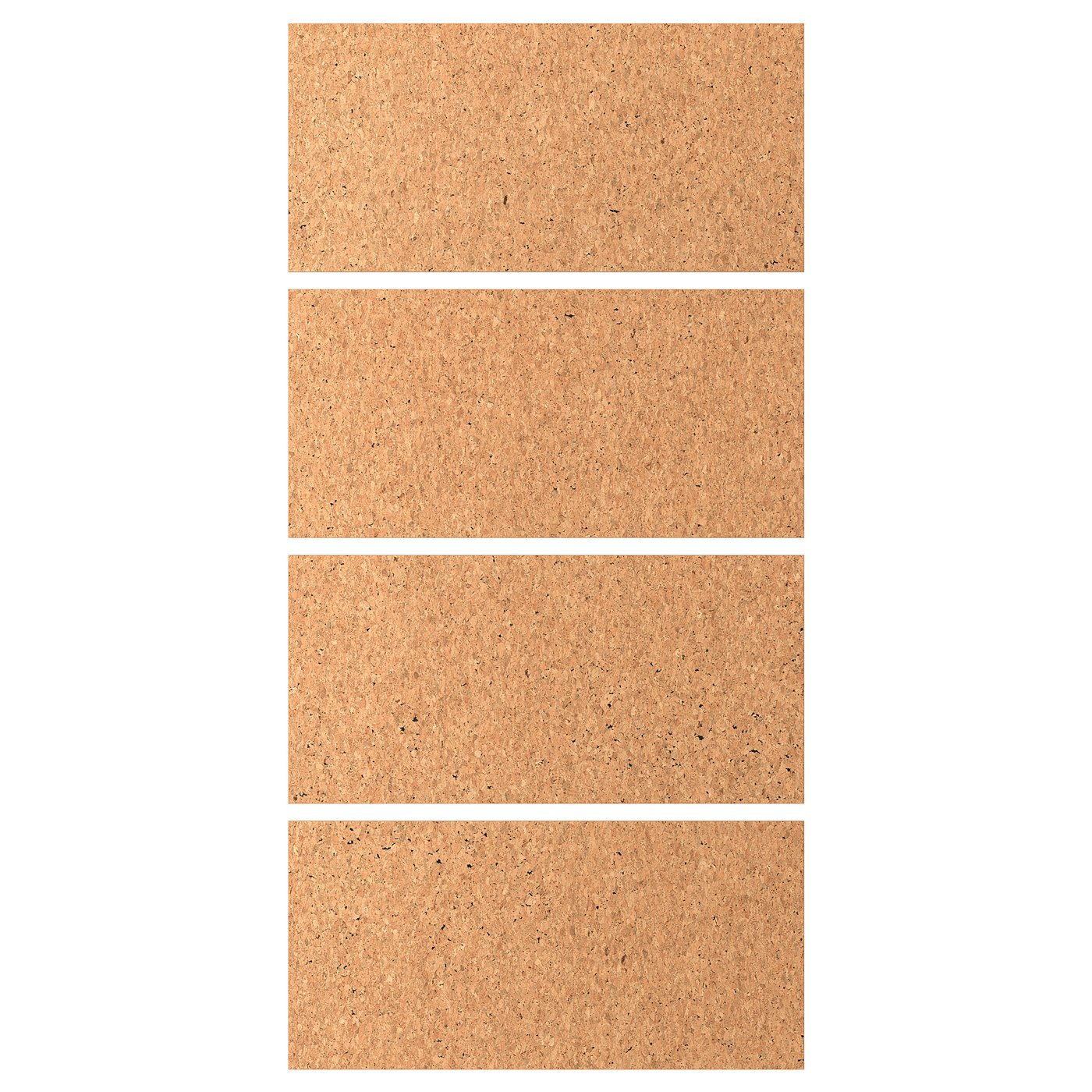 KIRKENES cork veneer, 4 panels for sliding door frame, 100x201 cm IKEA