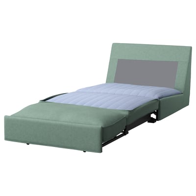KIVIK 1-seat sofa-bed, Tallmyra light green