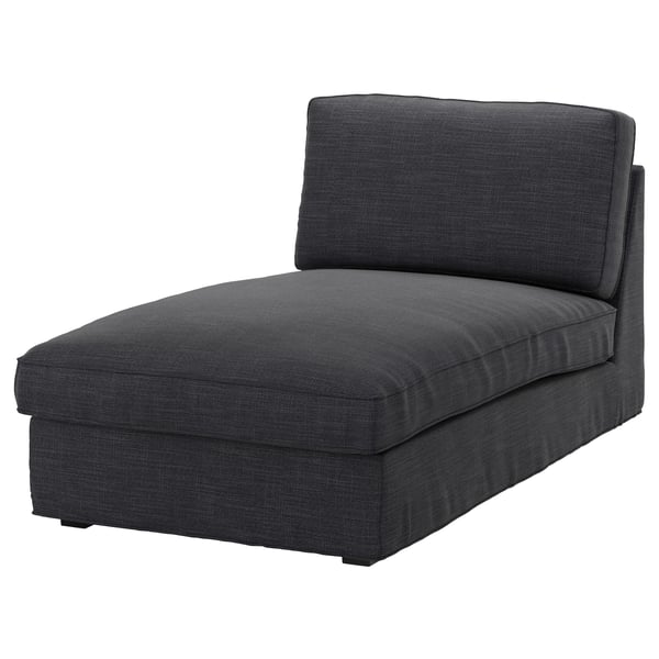 KIVIK Chaise longue, Hillared anthracite IKEA