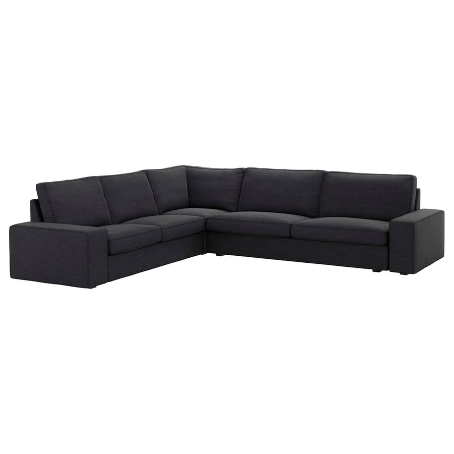 KIVIK Corner sofa, 5seat, Hillared anthracite IKEA