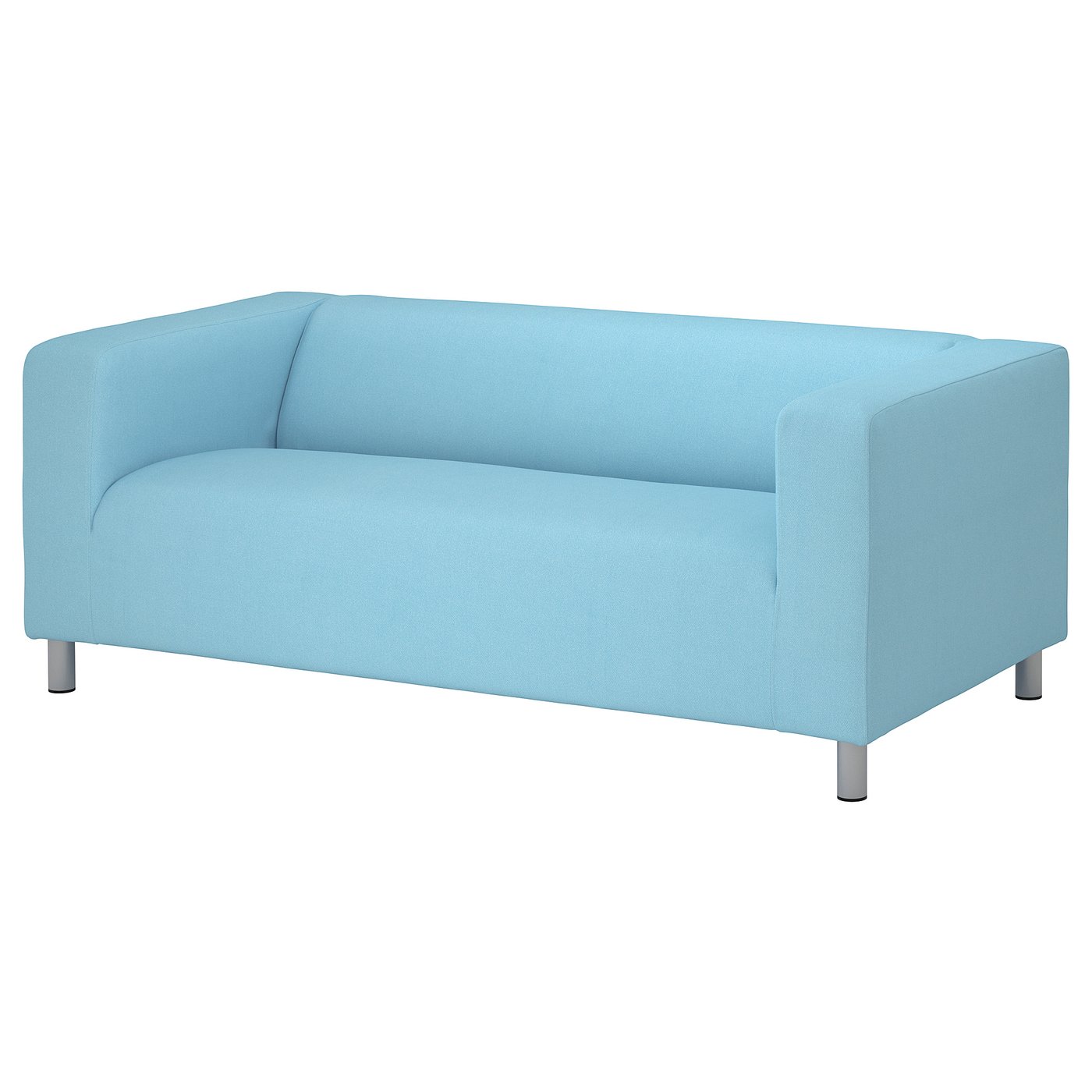 KLIPPAN Flackarp light blue, 2seat sofa IKEA